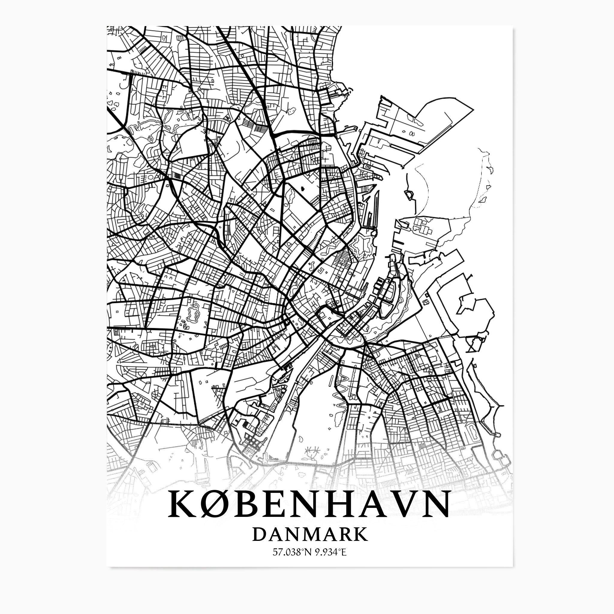 Bykort - Plakat